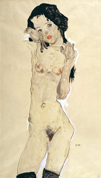 Akt von Egon Schiele